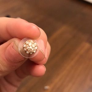 swarovski crystal circle earrings